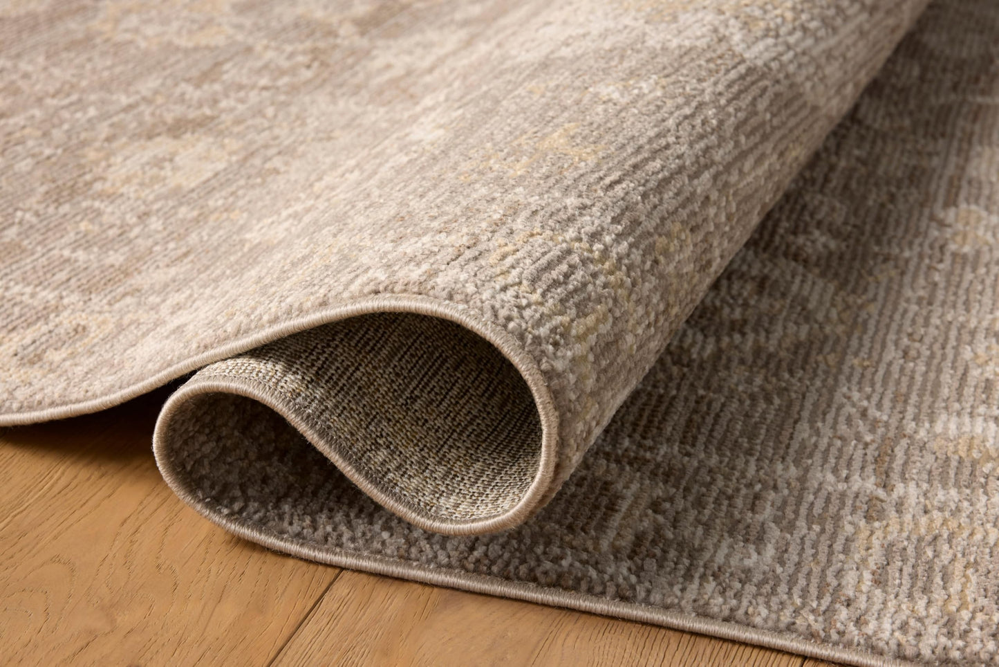Loloi Magnolia Home by Joanna Gaines Pace Collection PAC-03 Taupe/Wheat 7'-10" x 10' Area Rug