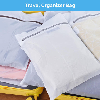 GOGOODA Set of 7 Mesh Laundry Bags for Delicates Wash Bags for Lingerie, Laundry, Hosiery, Blouse, Underwear, Pantyhose, Socks, Shoes