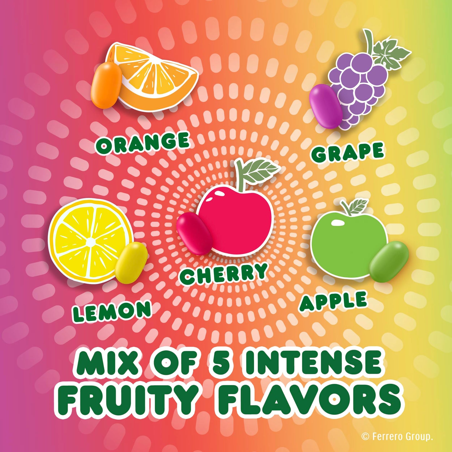 TIC TAC CHEWY! Fruit Adventure Candy, Bulk 24 Pack, Fruit Candy, 1.8 oz Each (Packaging May Vary)