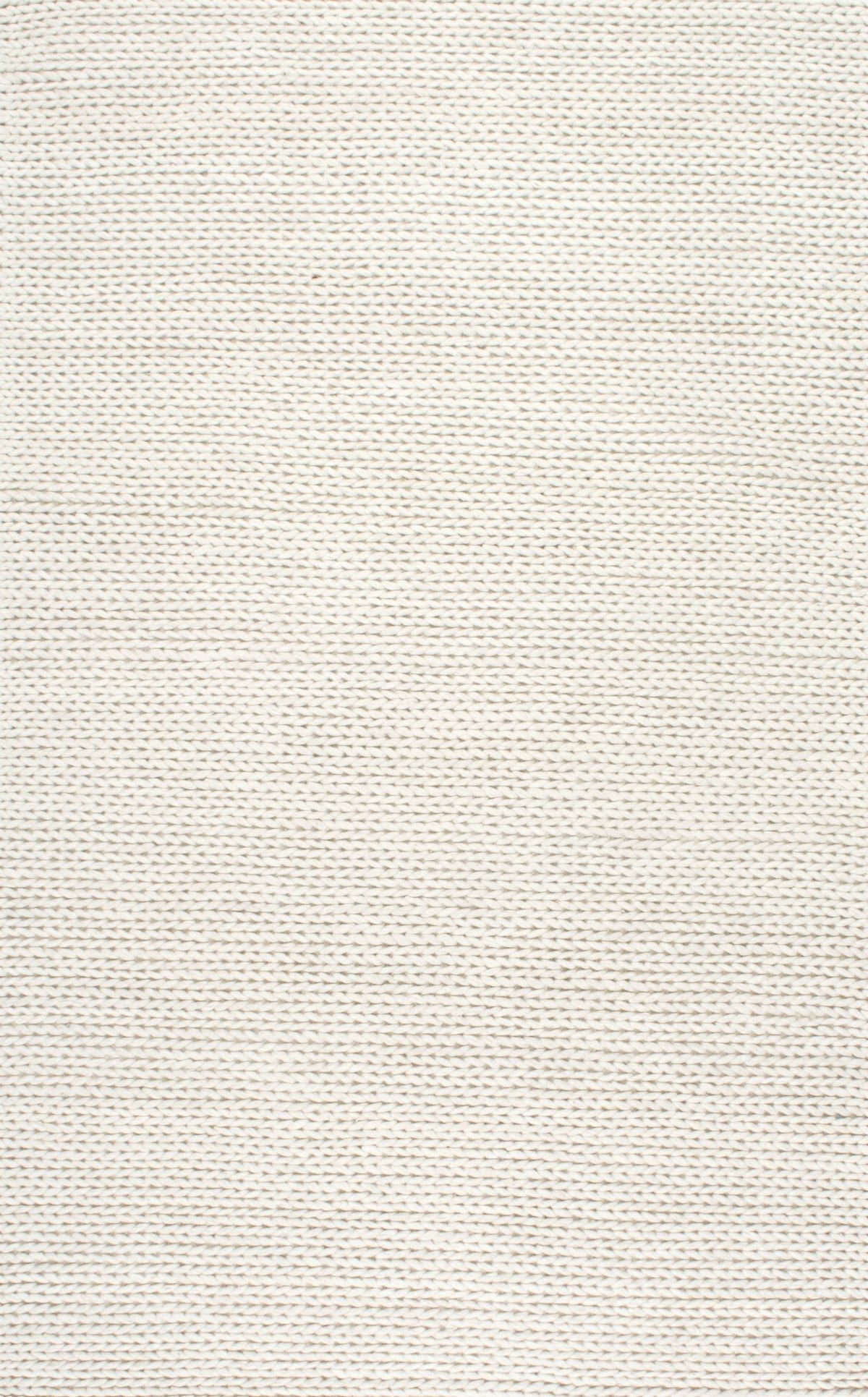 Nuloom Penelope Off-White/Ivory, 8'6" x 11'6", Hand-Braided, Wool & Cotton, Textured and Dense, High Traffic, Stain Resistant, Easy Clean, Durable Area Rug for Bedroom, Living Room, Dining, Entryway