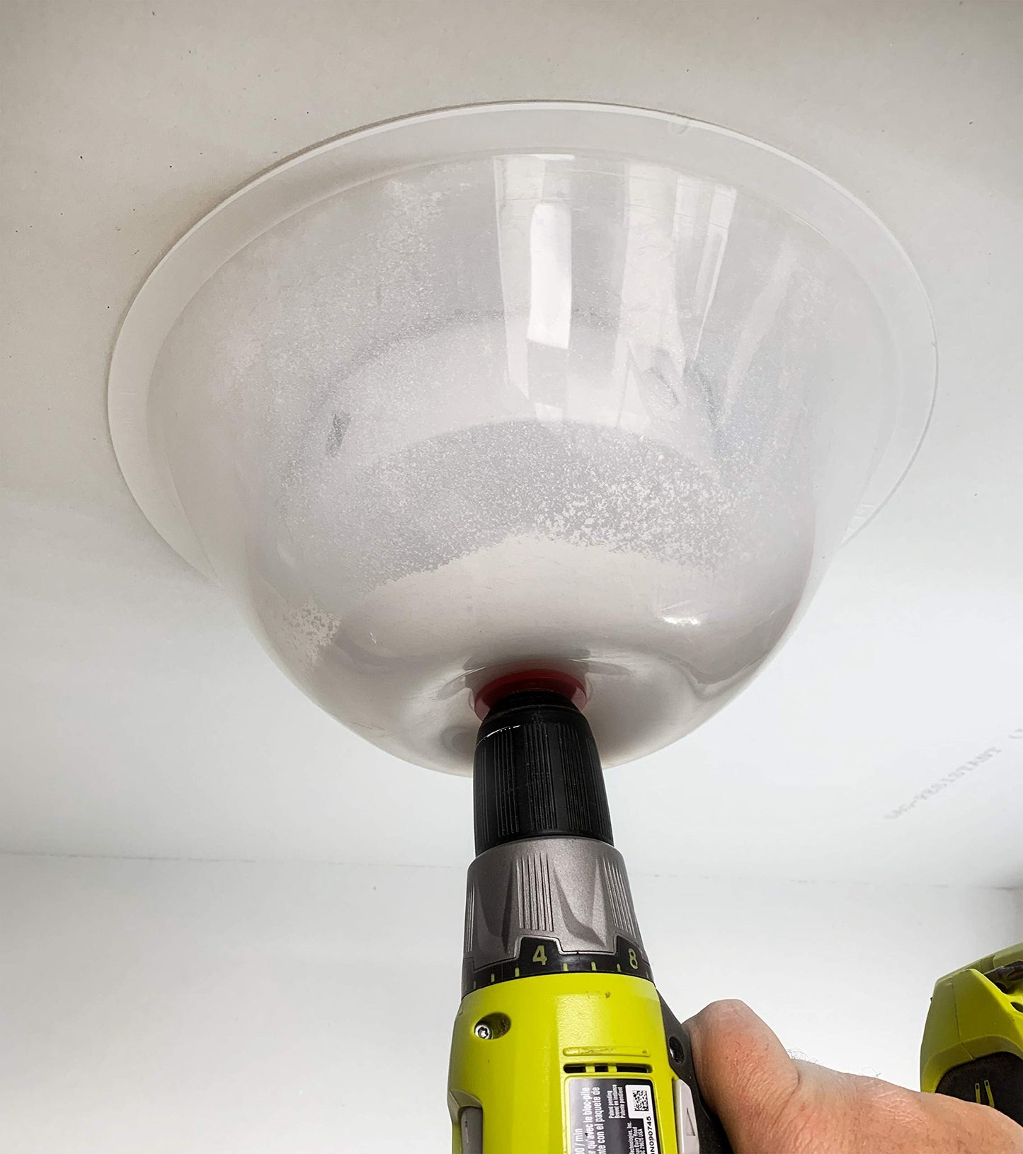 Disston E0215000 Blu-Mol RemGrit Collapsible Hole Saw Accessories Dust Bowl, for Installing Recessed Lights and Works With All Hole Saws