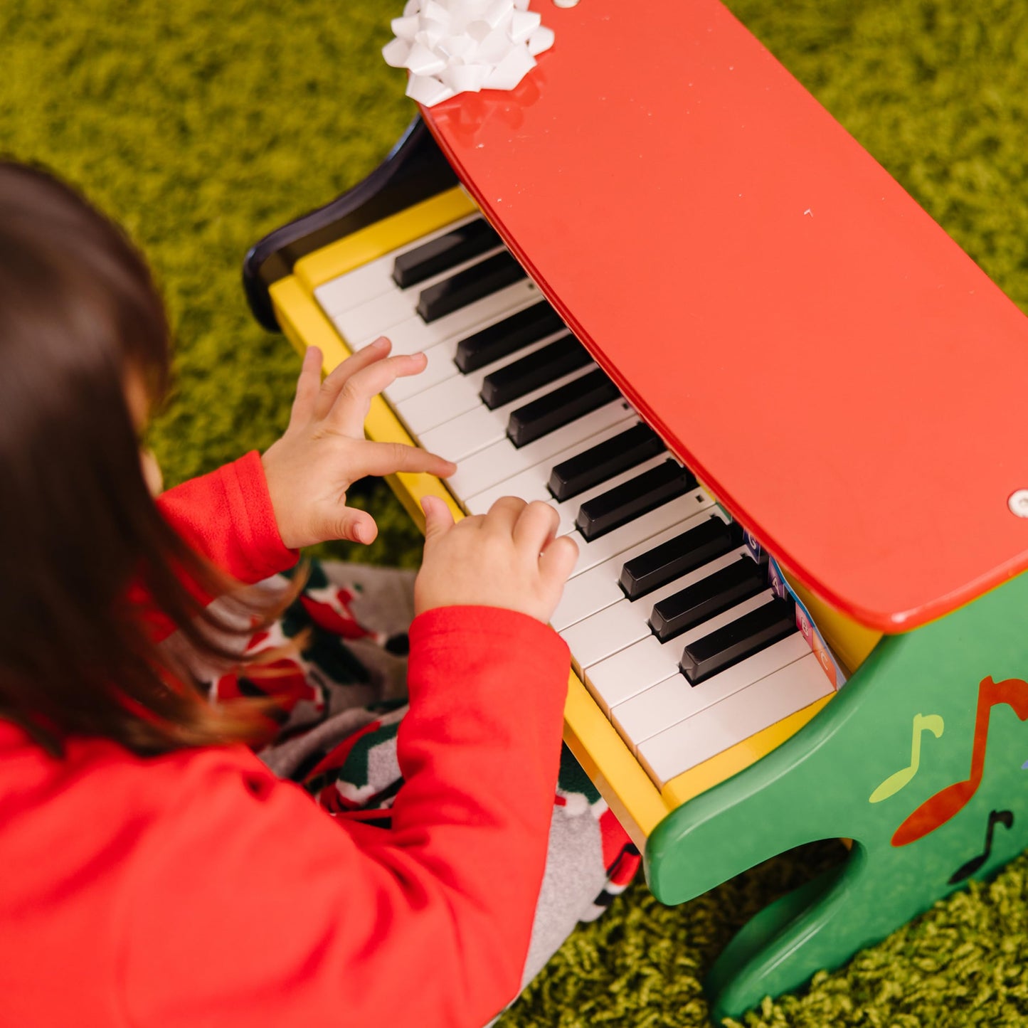 Melissa & Doug Learn-to-Play Piano with 25 Keys and Color-Coded Songbook Toy Piano Kids, Toddler Toys for Ages 3+