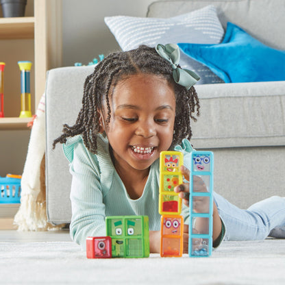 hand2mind Numberblocks One to Five Sensory Bottles, Numbers for Toddlers, Counting Toys, Calming Sensory Fidget Toys, Calm Down Corner Supplies, Social Emotional Learning, Birthday Gifts for Kids