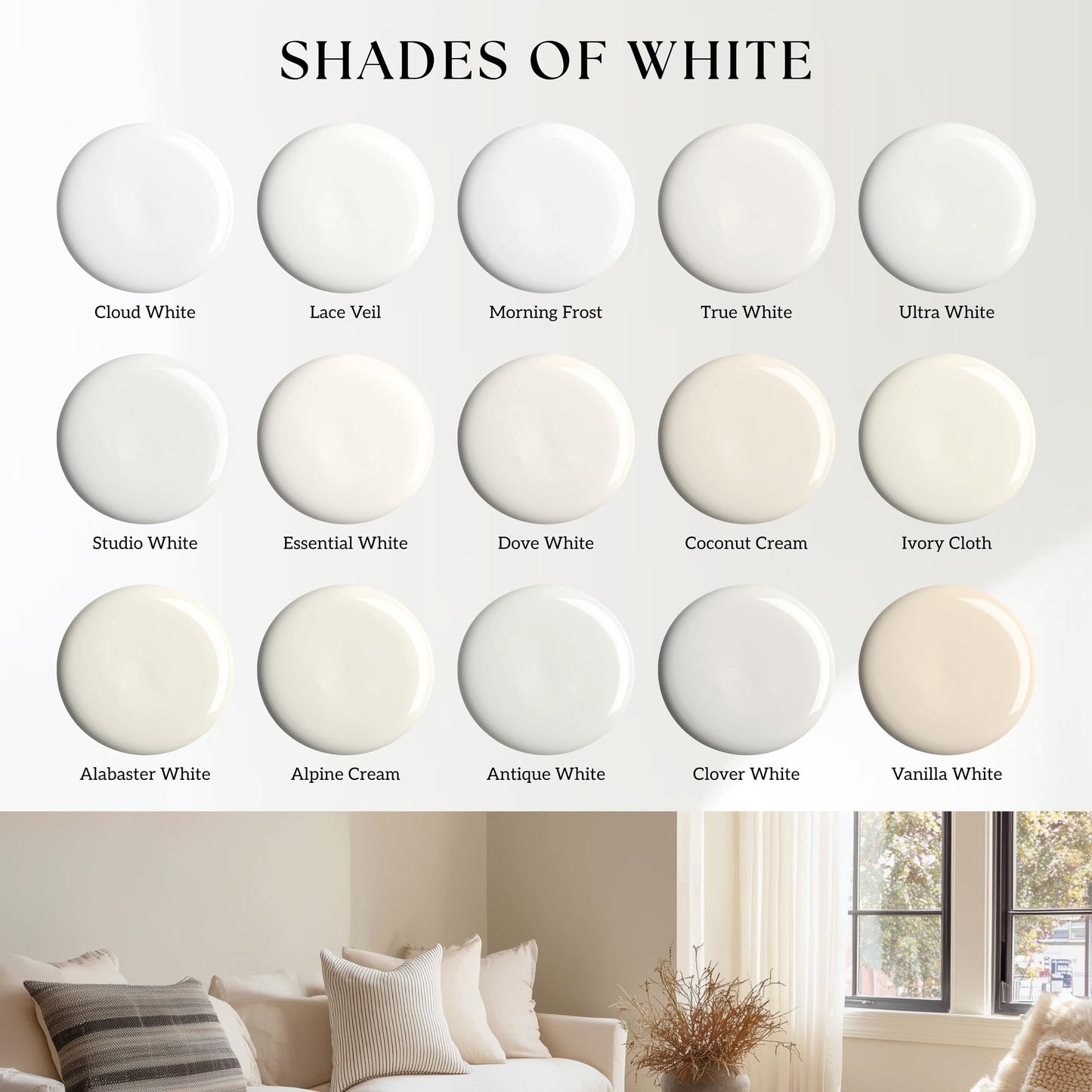 EVOLVE Interior Paint & Primer, Satin (Featherstone), 5 Gallon – Available in 50+ Colors, One-Coat Coverage, Excellent Hide, Low VOC, Low Odor, Washable Interior Paint