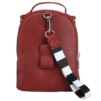 Beetlejuice Classic Movie Recently Deceased Book Mini Backpack One Size Fits Most Wristlet