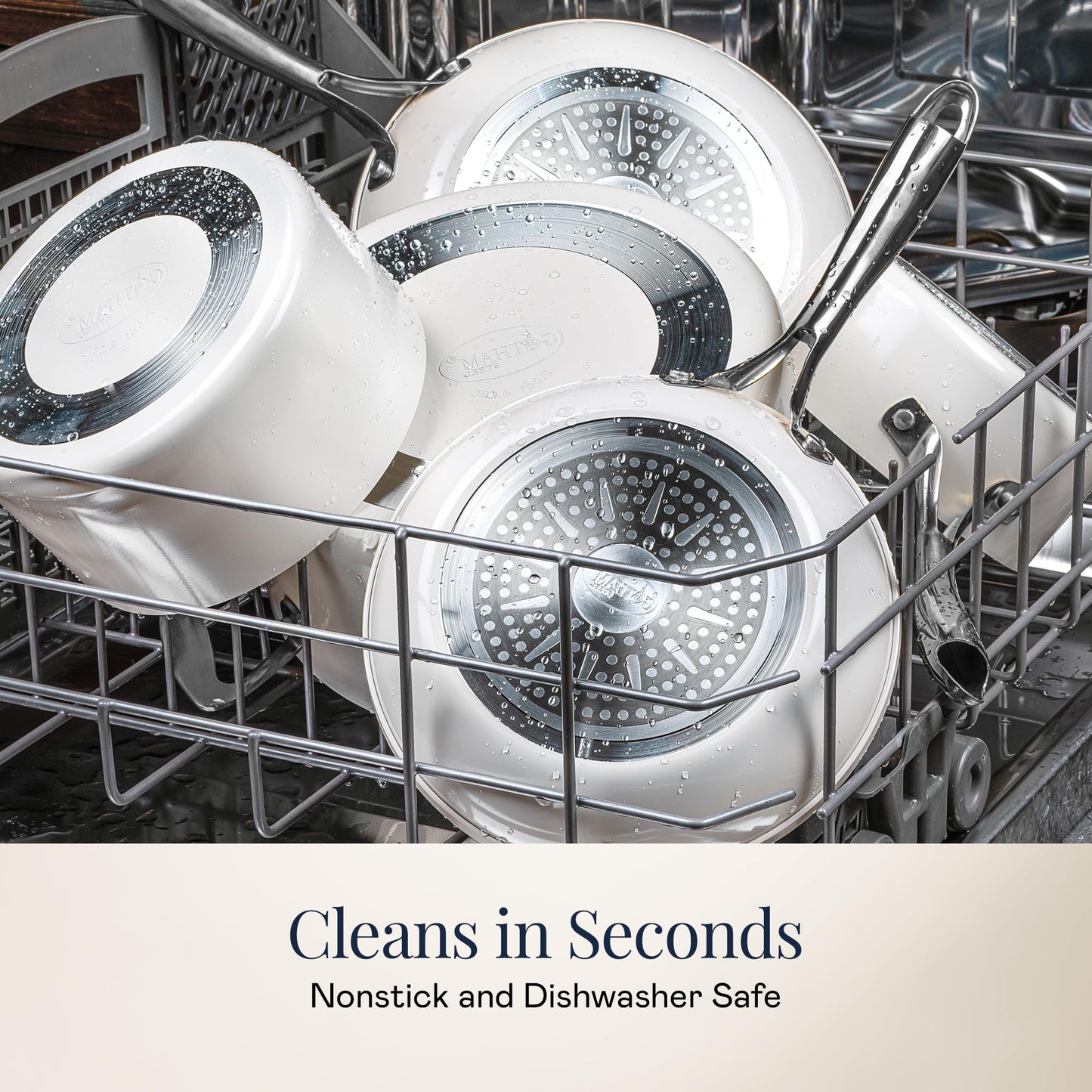 GOTHAM STEEL 10 Inch Non Stick Frying Pans Nonstick Skillet, Ceramic Pan for Cooking Non Toxic, Nonstick Frying Pan Skillets with Stay Cool Handle, Fry Pans, Oven and Dishwasher Safe