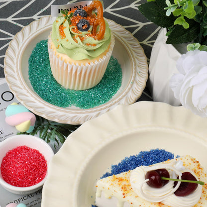 Black Sanding Sugar Sprinkles, 4.6 oz Edible Sparkling Sugar Crystals for Baking Topping, Cupcakes, Cookies, Ice Cream & Cake Decorating, Wedding Party Halloween Supplies