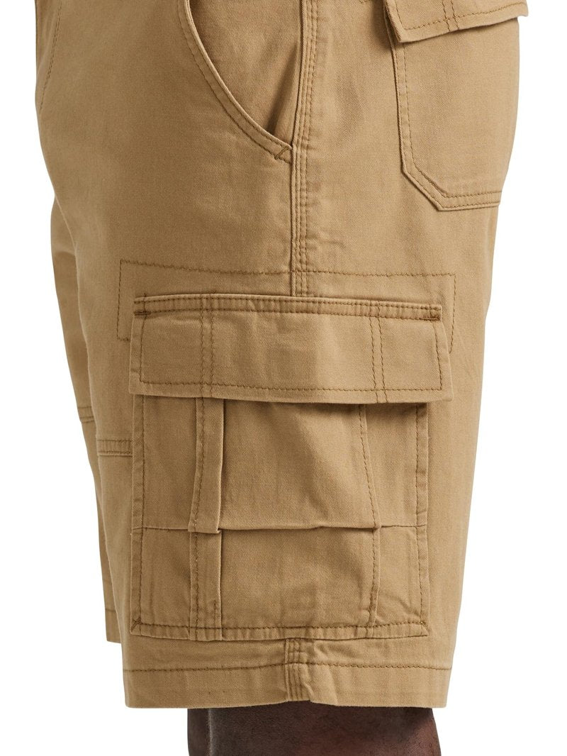 Lee Men's Extreme Motion Carolina Cargo Short, Bourbon, 34
