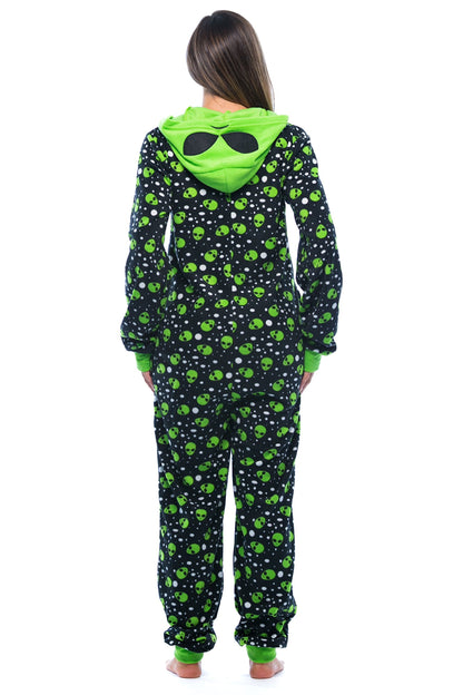 Just Love 6350-S Adult Onesie/Womens Pajamas Alien Small
