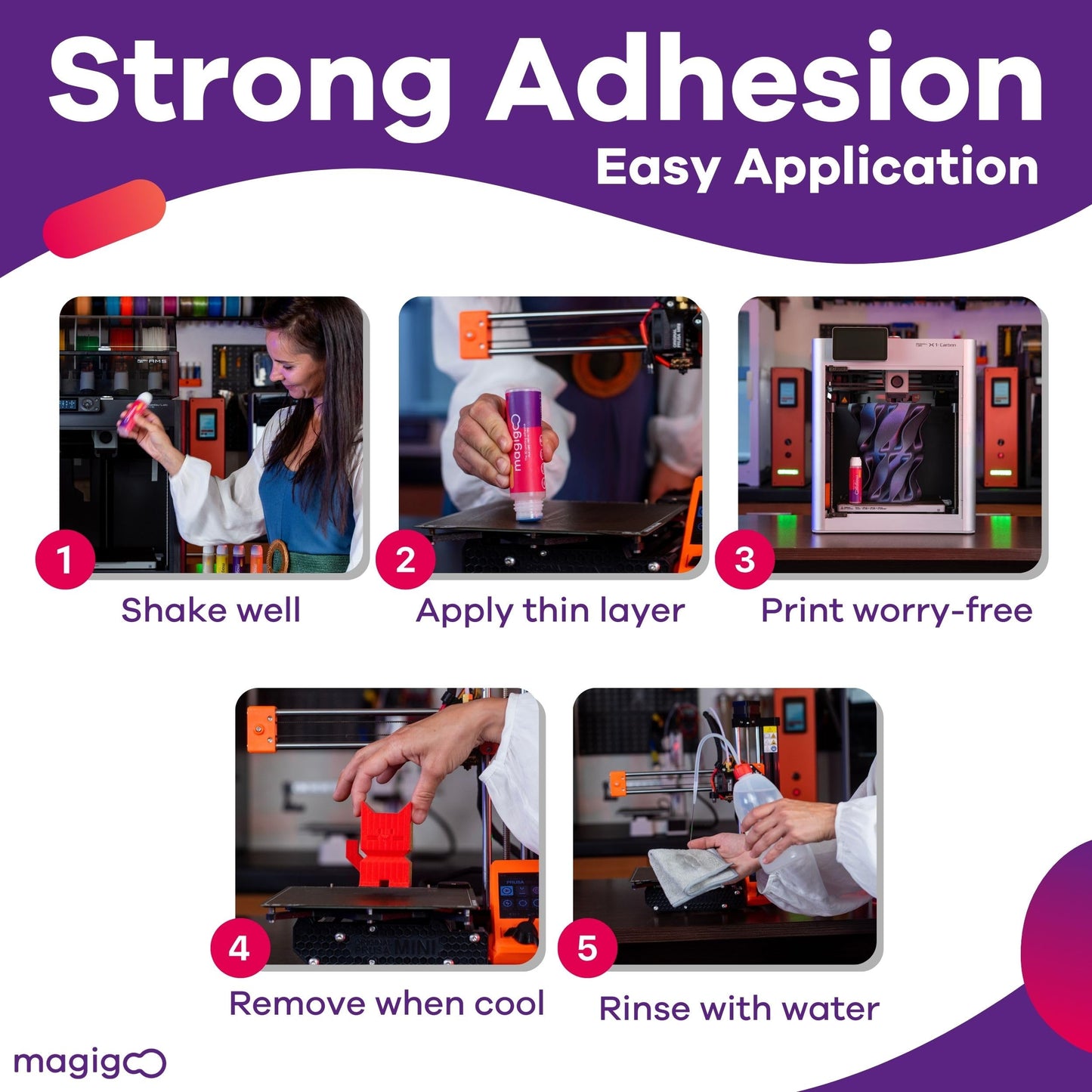 Magigoo MO2016 Pen, 3D Printing, Adhesive, All-in-One