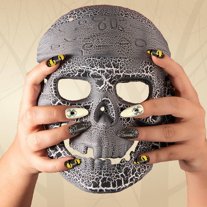 16 Sheets Holiday Nail Wraps Stickers, Halloween & Christmas All Seasonal Full Nail Polish Strips, DIY Self-Adhesive Fall Winter Nail Art Decals with 2 Piece Nail Files for Party Decor (224 Pieces)