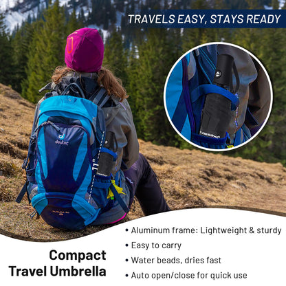 SY Compact Travel Umbrella Windproof Automatic Unbreakable Umbrellas-Factory Direct High Cost-effective Umbrella