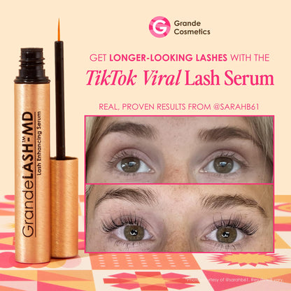 Grande Cosmetics GrandeLASH-MD Lash Enhancing Serum - Award-Winning Formula for Longer, Thicker-Looking Lashes - 4 ml