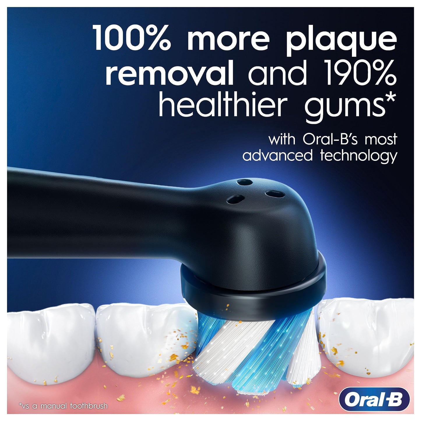 Oral-B iO8 2x Electric Toothbrushes For Adults, Gifts For Women / Men, App Connected Handles, 2 Toothbrush Heads & Travel Toothbrush Set, 6 Modes, 2 Pin UK Plug, Black & White, Oral B IO Toothbrush