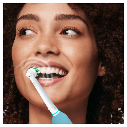 Oral-B Pro 1 Electric Toothbrushes For Adults With Pressure Sensor, Mothers Day Gifts For Her / Him, 1 Handle, 1 Toothbrush Head, 1 Mode with 3D Cleaning, 2 Pin UK Plug, 600, Blue
