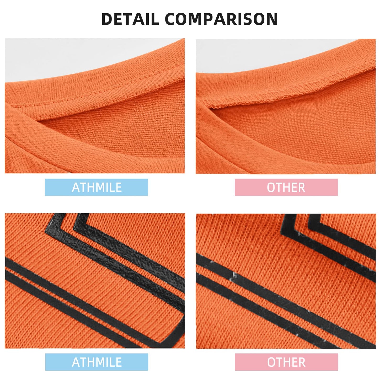 ATHMILE Halloween Pajamas Women Loose Fit Crewneck Short Sleeve Tops Summer Casual Blouse Y2K 2024 Basic Tee Orange