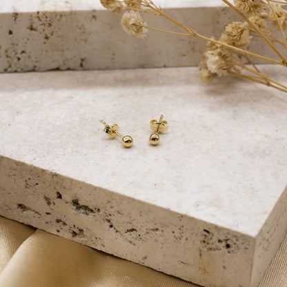 Carissima Gold Women's Polished Ball Stud Earrings 9ct (375) Gold