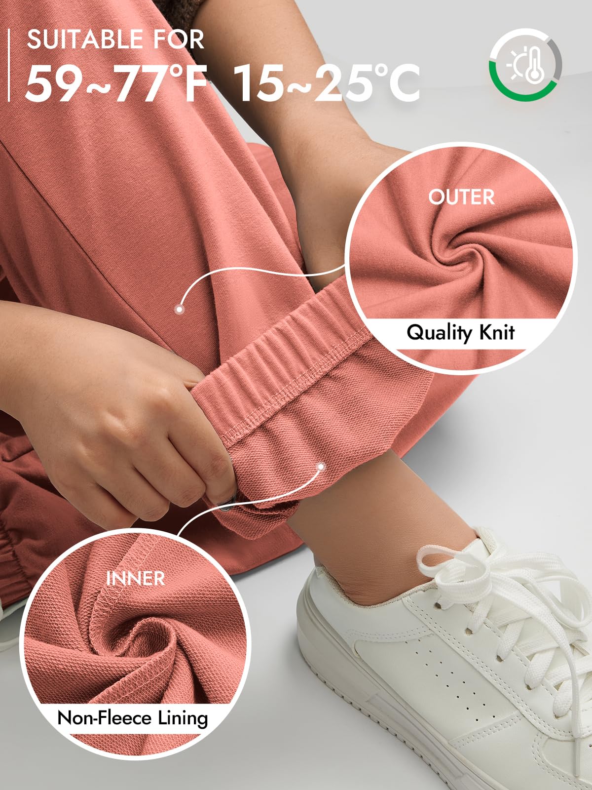 ATHMILE Halloween Clothes Sweatpants for Women with Pockets-Lounge Womens Pajams Pants-Womens Running Joggers Fall Clothes Outfits 2025 Orange Pink