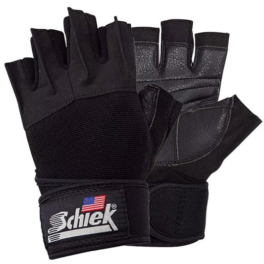 Schiek Sports 540 Platinum Lifting Gloves - Weightlifting Gloves with Wrist Wrap Support for Gym Workouts