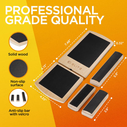 Ankle Balance Board Foot Strengthener Trainer for Sprained Ankle, Stability Exercises, Physical Therapy, Plantar Fasciitis Relief, Posture Correction, Balance Training, Anti Slip Wobble Board