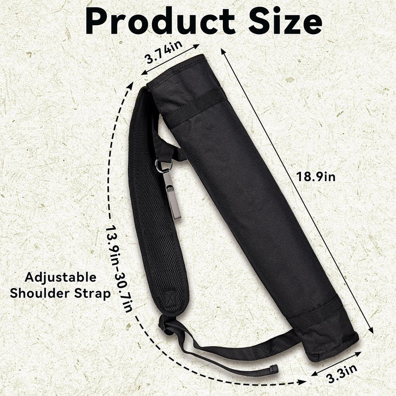 NEATABY Archery Arrow Quiver Holder, Side Hip Arrows Bag, Hip Quivers Adjustable Arrow Backpack Bag Holder for Target Archery Crossbow Compound Recurve Bow Practicing Hunting, Black