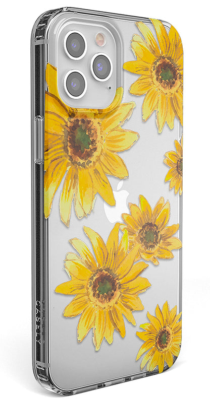 Casely iPhone 12/12 Pro Case | Field of Flowers | Pastel Floral | Classic Ultra Slim Design