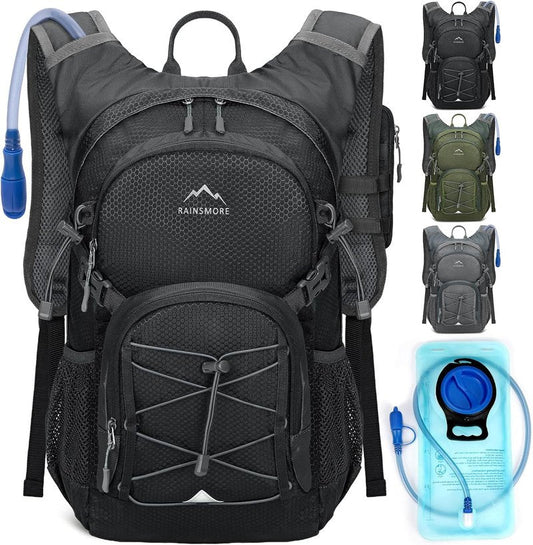 Hydration Backpack - 18L Lightweight Insulated Water Bladder Pack for Hiking, Running & Cycling