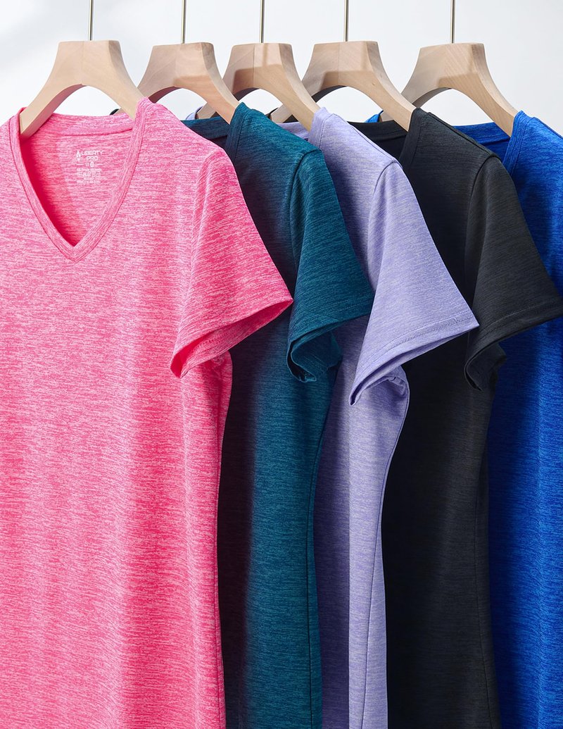 5 Pack Women’s Workout Tops Dry Fit T Shirts – Athletic Short Sleeve Gym Shirts for Women, Running Yoga Active Tees