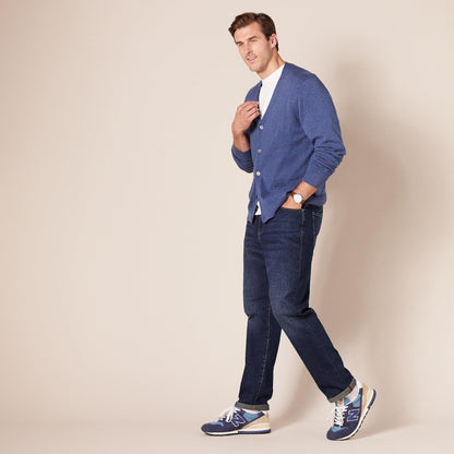 Amazon Essentials Men's Athletic-Fit Stretch Jeans - Dark Wash, 34W x 30L