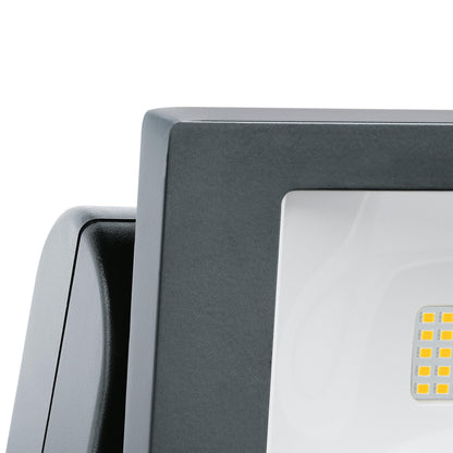 Steinel LED Outdoor Spotlight LS 150 S Black, 240° Motion Sensor Light, max. 12 m Range, 14.7 W, 4000 K, 1375 Lumen