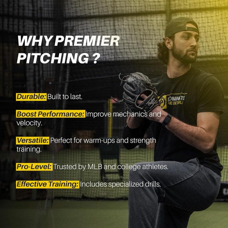 Plyometric Weighted Training Ball - Baseball & Softball Arm Strength | Durable PVC Shell, Sand-Filled
