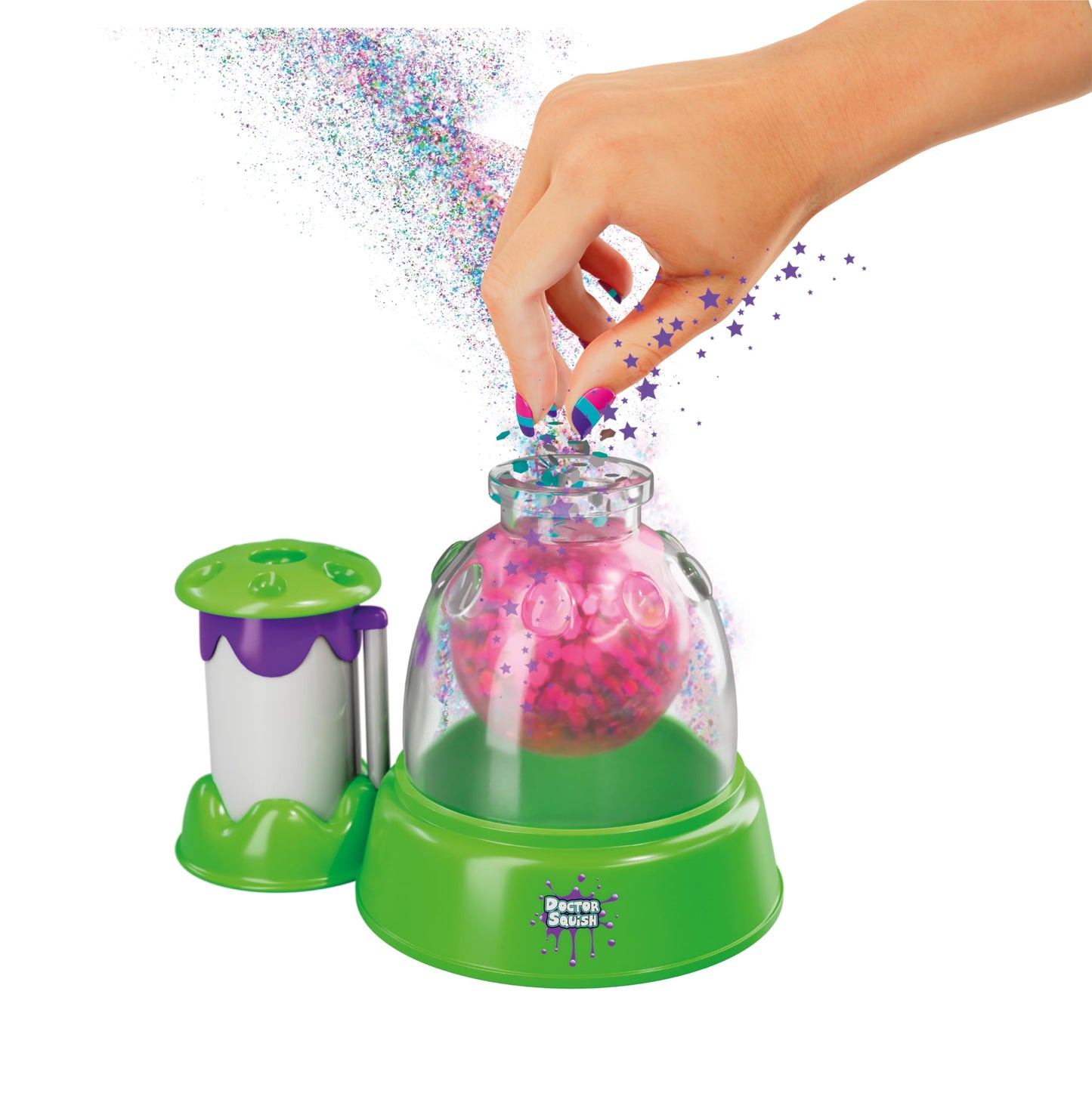 Doctor Squish Squishy Maker Station | DIY Make Your Squishies Kit | All Inclusive with Sparkles & Slime Powder | Ages 8 & Up