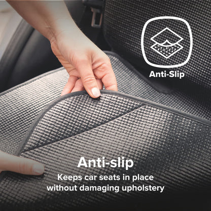 Diono Grip It, Vehicle Seat Protector, Black,1 Count (Pack of 1)