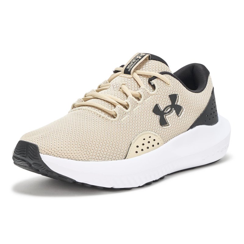 Under Armour Mens Charged Surge Khaki Base/Black/Black 15 Medium