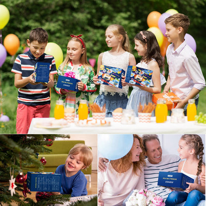 EODVICS Invisible Ink Pens, 28 Pack Spy Pen Invisible Disappearing Ink Pen with UV Light, Upgrade Exquisite Packaging Magic Pen for Secret Message, Birthday Party, and Kids Halloween Goodies Bags Toy