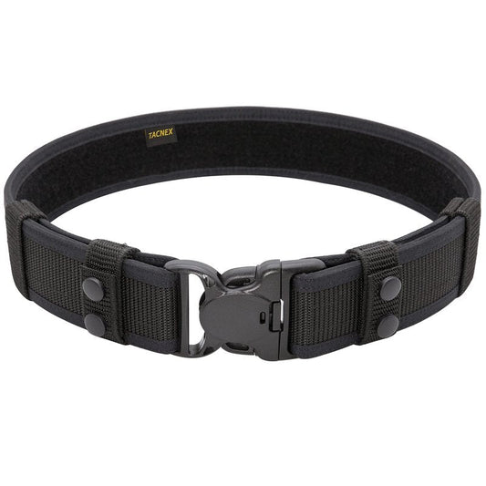 TACNEX Duty Belt 2" Police Law Enforcement Officer Security Nylon Utility Belt with Loop Liner 2 Keepers L