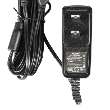 HQRP Battery Charger/AC Adapter Compatible with SportDOG RFA-220 SAC00-12650 SDT00-12304, Radio Systems 650-192-1 Replacement PDT20-12471 [UL Listed] + Euro Plug Adapter