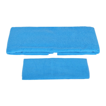 BalanceFrom 7-Piece Yoga Set with 71x24x1 Inches Extra Thick Mat and Carrying Sling – Includes 2 Blocks, Stretch Strap, 2 Towels, and Knee Pad for Home, Studio, and Gym Workouts
