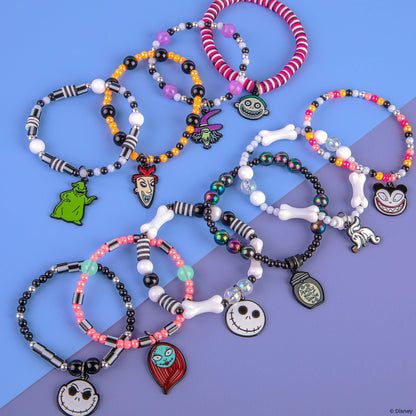 Fashion Angels Disney Tim Burton's The Nightmare Before Christmas Sweet & Scary Jewelry Kit, Includes 800+ Beads, Trendy DIY Jewelry Kit for Tweens & Teens