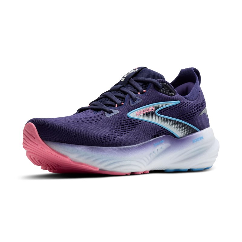 Brooks Women’s Glycerin 22 Neutral Running Shoe - Blue Ribbon/Peacoat/Dianthus - 11 Wide