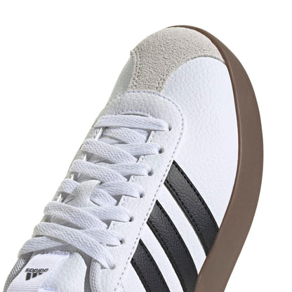 adidas Women's VL Court 3.0 Shoes, Cloud White/core Black/Grey one, 6 UK