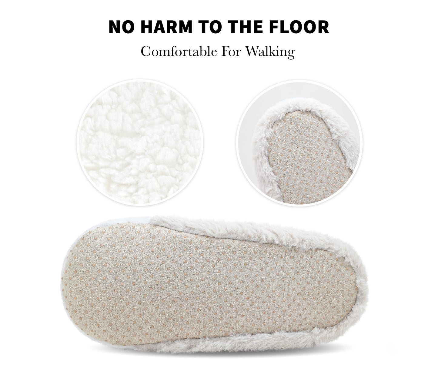 DICUIRD Womens Animal Soft Sole Slipper Socks with Grippers-Fuzzy House Slippers(Deer, 8-10)