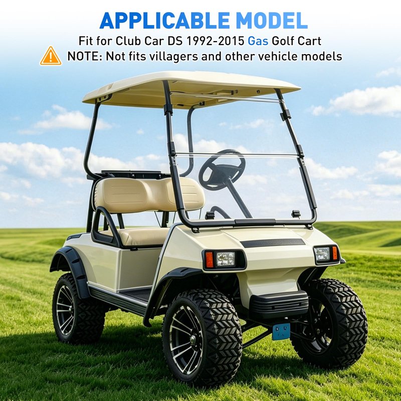 FIXHAWK Club Car Electrical Box Cover Fit for Club Car DS 1992-2015 Gas Golf Cart, Replace OEM# 1015372