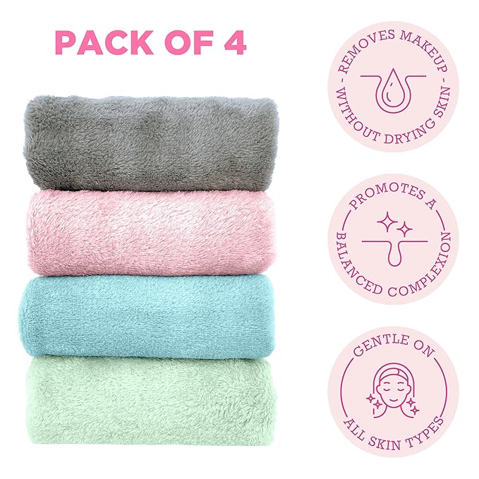 ERASE YOUR FACE Reusable Makeup Remover Cloths