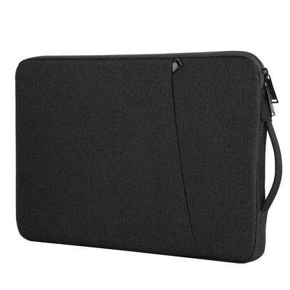 Chelory Laptop Sleeve Bag Compatible for 16 17 Inch HP/Lenovo/Asus/Acer/Dell Notebook Ultrabook Chromebook, Shockproof Computer Protective Cover Carrying Case with Handle, Black