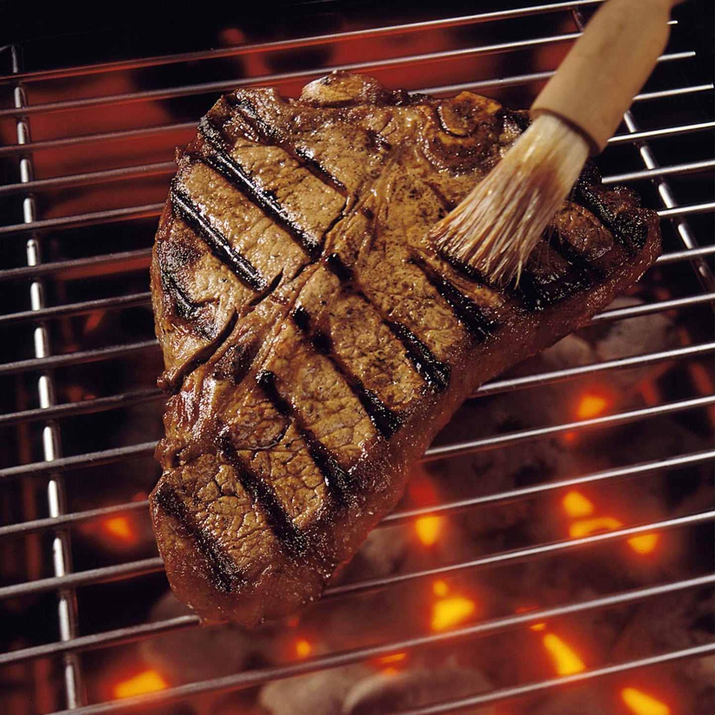 LANEJOY BBQ Grill Grates Replacement, Stainless Steel Barbecue Wire Mesh, Multifunction Cooking Grate for Outdoor Grill 2 Pack （15 3/4''*11 13/16''）