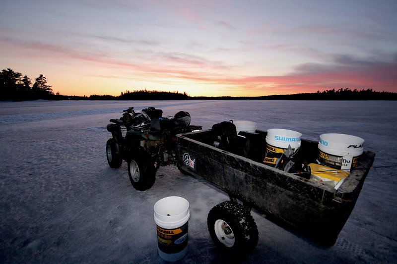 Frabill Sit-N-Fish | Insulated Bait Bucket with Convenient Padded Cushioned Lid for Comfortable Seating Option
