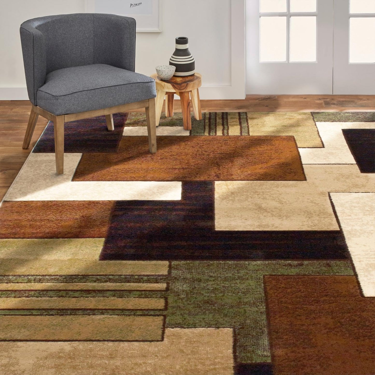 Home Dynamix Mason Modern Area Rug, 7'10"x10'6" Rectangle, Abstract