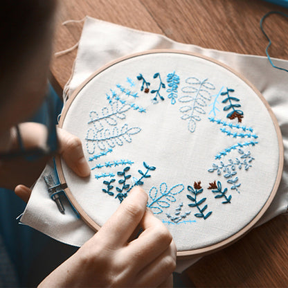 ATDAWN Rainbow Color Embroidery, Cross Stitch Threads, Bracelets, Crafts Floss, 50 Count