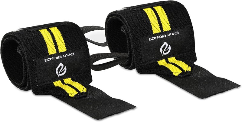 Premium Wrist Wraps for Weightlifting - Durable Lifting Straps for Enhanced Support | Ideal for Strength Training & Gym Workouts